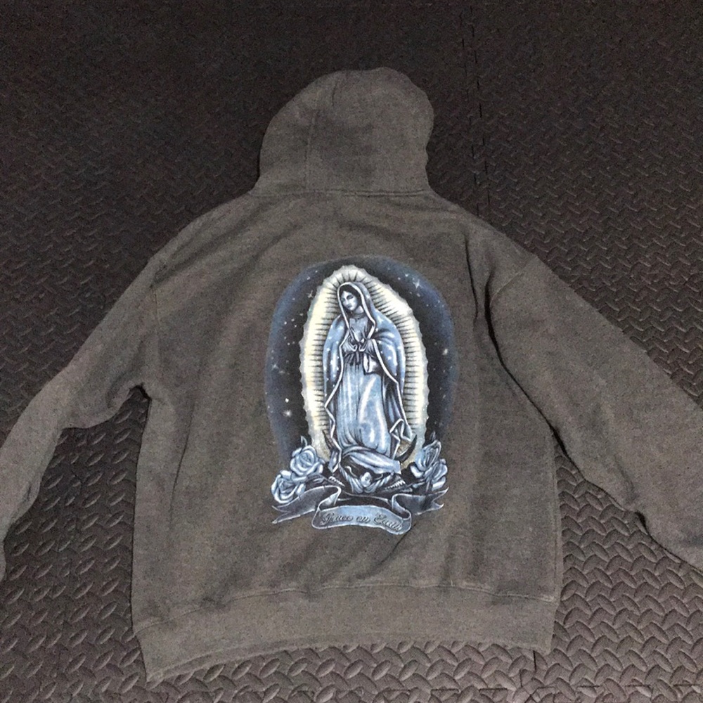 Mother marry Guadalupe hoodie size x-large